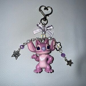 Disney Lilo & Stitch Angel Bag Charm/Keychain(HANDMADE)